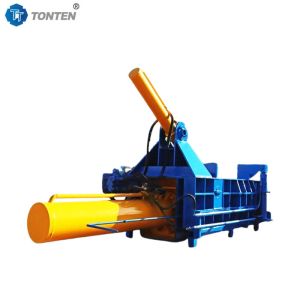 Horizontal Metal Briquetting Machine Hydraulic Scrap Iron Baler