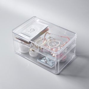 Compartment Injection Acrylic Makeup Organizer 1-3l