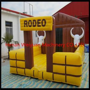 Cheap Best design cheap inflatable mechanical rodeo bull with gravity sensor for sale