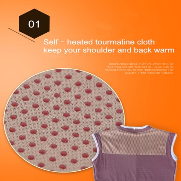 Cotton Cloth Tourmaline Magnet Therapy Products Self-Heating Magnetic Should Brace