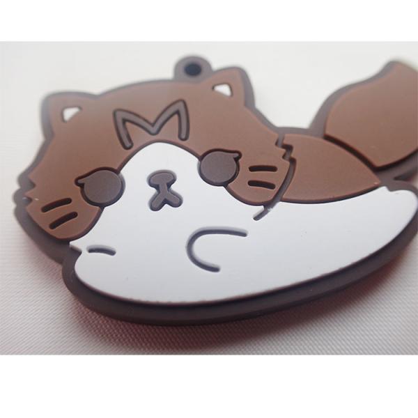 Quality Personalized Custom Made Soft Plastic Silicone Badge wholesale