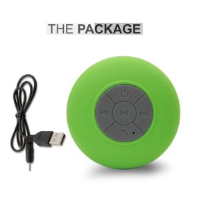 2018 Hottest BTS06 wireless mini suction shower waterproof bluetooth speaker