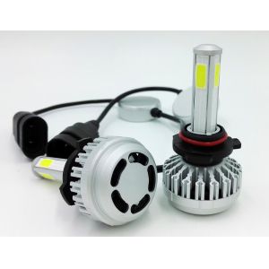 6500K Car LED Headlight Bulbs Energy Saving 9005 Socket Size Long Lifespan