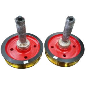 China Wheel Set Crane Spare Parts , Construction Machinery Bridge Crane Wheels on sale