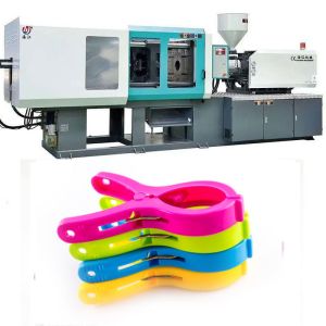 Cheap 11.65KW Plastic Injection Molding Machine with Variable Injection Pressure and Nozzle Diameter for sale