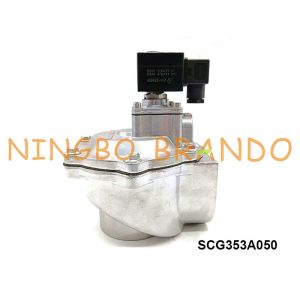 SCG353A050 2'' Threaded 353 Series Diaphragm Solenoid Pulse Jet Valve For Dust