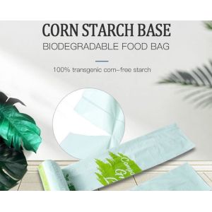 Easy Tie Handles Portable 15Rolls Bag Custom Logo Environment Friendly Bone