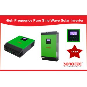 220/230VAC Pure Sine Wave Solar Power Inverters Built - in PWM Solar Controller