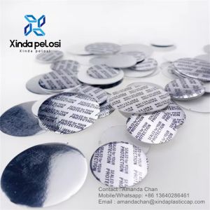Pressure Sensitive Seal Gasket Press Cap Liners Foam Seals For Bottle Jar
