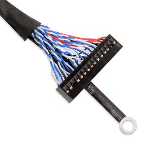 51 pin LCD Extension LVDS FPD Cable 0.5mm Pitch For Printer