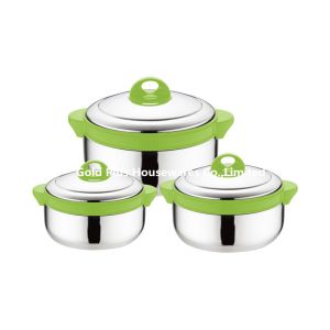 China 6pcs Energy-saving bakelite handle food stainless steel cooking pot kitchen food warmer pot  for customized on sale