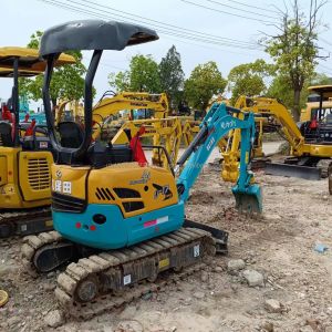 Building Material Shops Used KUBOTA KXU17 Excavator with Features and Core