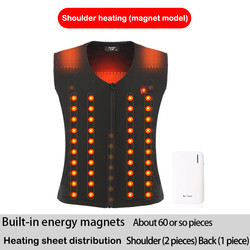 Intelligent Control Electric Heated Vest Polyester Smart Casual