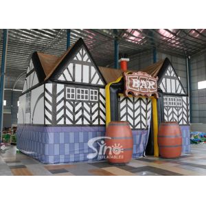 9x6 mts outdoor parties N events giant blow up inflatable bar tent with full