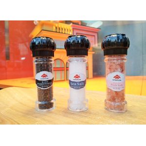 Cheap Kitchen Mill Plastic Salt and Pepper Grinder Simple 100ml Small Style Home PS bottle for sale