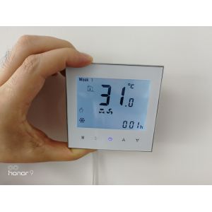 60mm Modbus Thermostat For Fcu With 0-10V Fan