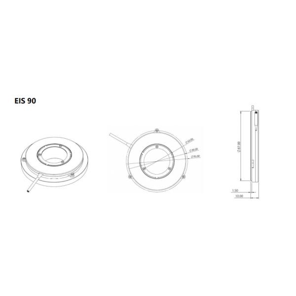 High Vibration Rs Induction Coil Mechanical Rotary Encoder For Low Temperature