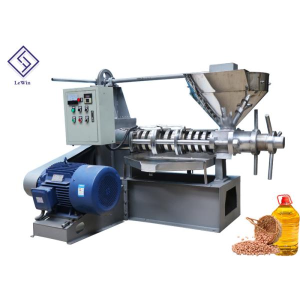 Mustard Seeds Peanuts Cold Press Oil Extractor Spiral Oil Making Machine With