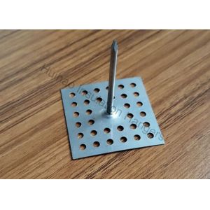 12Ga Perforated Base Insulation Hangers With Self - Locking Washer For Duct -