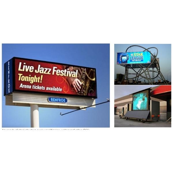 Full Color Outdoor SMD Stadium LED Screens P5 High Brightness More Than 7000 Nits / Sqm