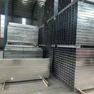 Galvanized Building Cable Tray With Hot Dip Wireway Cable Tray 2m-6m Length