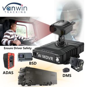 China H.265 8CH HDD Mobile DVR Advanced Driving DSM ADAS BSD AI Pedestrian Sensor Monitoring System on sale China H.265 8CH HDD Mobile DVR Advanced Driving DSM ADAS BSD AI Pedestrian Sensor Monitoring System on sale