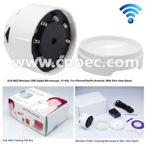 WIFI 12X-65X Handheld Digital Microscope For iPhone / iPad / PC / Android A34