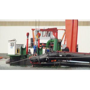 18 Inch Cutter Suction Sand Mining Dredger Equipped with Cummins Engine Engine