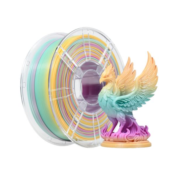 Iboss High Quality 1.75mm Morandi Rainbow 3D Filament 1kg PLA+ Filament