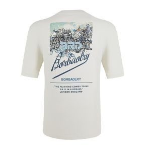 ODIN Little Drop Shoulder T Shirt with Customizable Patterns and Knitted Weaving