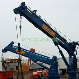 Telescopic Hydraulic 7t 10m Telescoping Boom Crane