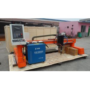 Economic 1000W CNC Gantry Plasma Flame Cutting Machine For Steel Structure