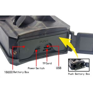 PR400C Hunter Trail Camera 12MP IP54 30FPS Waterproof