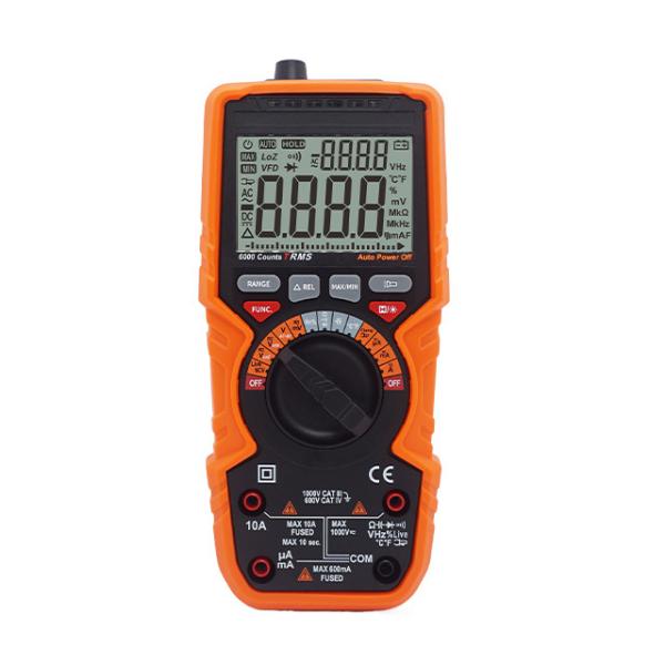 Manual And Auto Range Digital Meter AC DC Digital MAX And MIN Measurement Diode