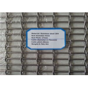 Woven 1.5m SS304 Decorative Wire Mesh