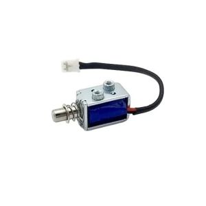 China Small Size Push Pull Solenoid with Open Frame Structure and Mounting Holes for Easy Installation on sale China Small Size Push Pull Solenoid with Open Frame Structure and Mounting Holes for Easy Installation on sale