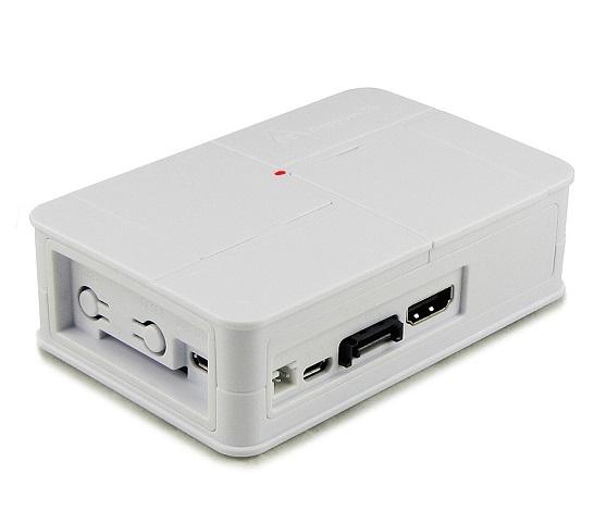 Banana Pi white plastic box