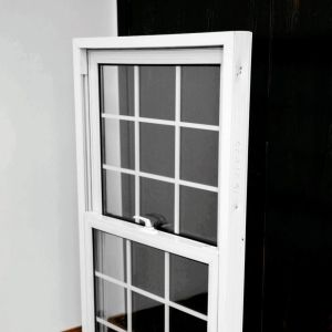 Double Hung PVC Hung Windows Double Glazed Sliding Lifting Window Weather