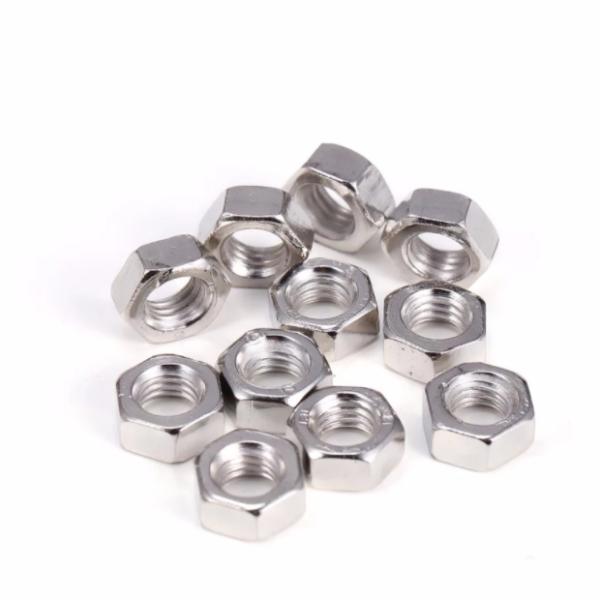 Hot Dip Galvanizing Din 934 Nut Polished Finish Grade 8.8 Carbon Steel Hex Nut