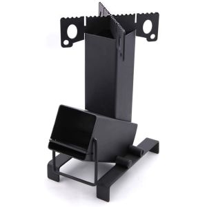 ISO9001 2008 Certified Custom Heavy Duty Carbon Steel Rocket Wood Burning Stove