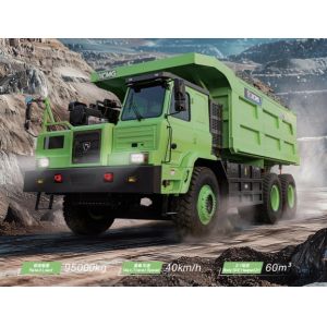 MANUAL TRANSMISSION TYPE WIDE BODY MINING DUMP TRUCK 6x4 2 PASSENGERS
