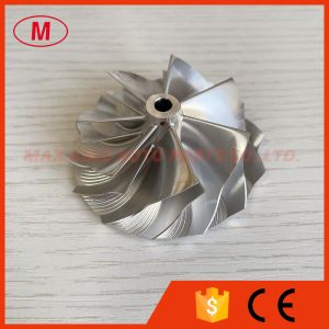 TD04 reverse 51.03/62.00mm 7+7 blades Turbo aluminum 2618/milling/ billet