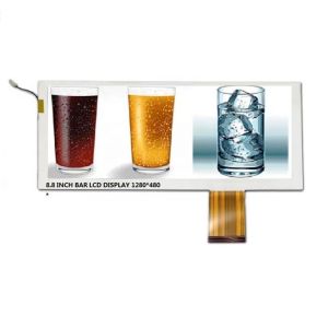 8.8 Inch TFT Resistive Touch Screen Monitor Liquid Crystal Display