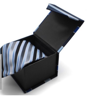 rigid hinged tie packaging box custom bowtie bookshape paper box magnet closure