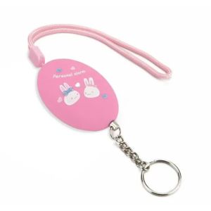 120db Personal Keychain Alarm Self Defense 12V ABS For Women
