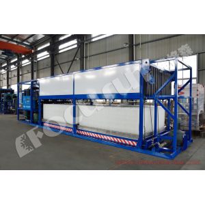 Bitzer Compressor Focusun 15T Containerized Block Ice Machine with Automatic