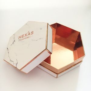 Hexagonal Rigid Gift Box With Wo-Piece Structure: Custom Premium Gift Box For
