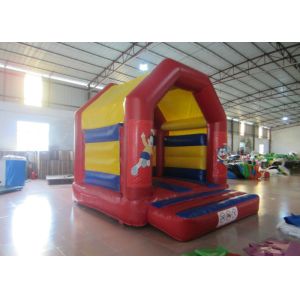 Indoor Inflatable Bounce House , Big Party Bounce House With Slide 3.5 X 3.5m