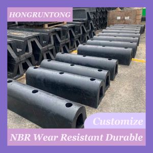 D Rubber Fender Strong Compression Strength Long Lasting Elasticity Reliable