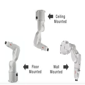 ABB IRB 1200 Industrial Robotic Arm With CNGBS Gripper As CNC Material Handling